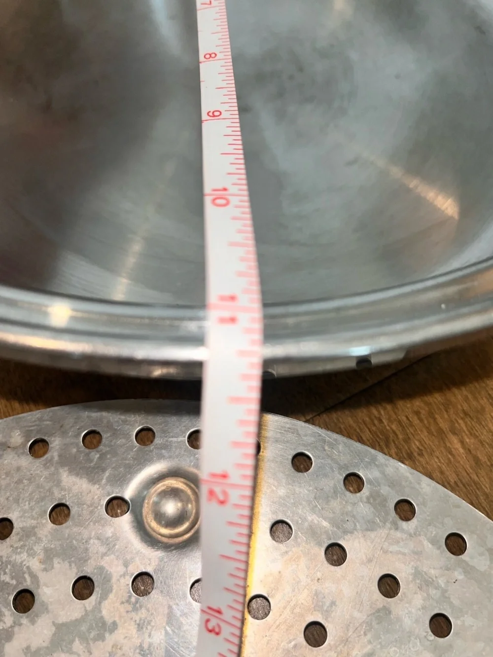 Chef’s Ware 11” Stainless Steel Skillet With Rack Insert: No Lid